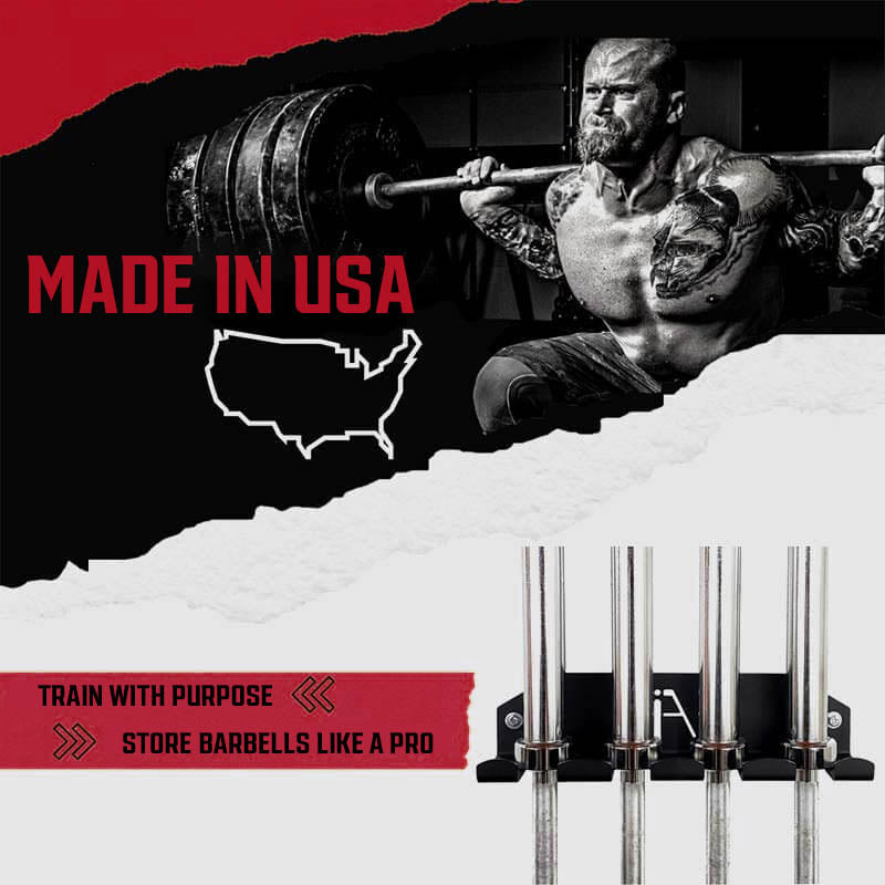 Alpha Barbell Storage Rack – IRON AMERICAN LLC