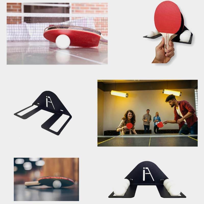 Elite Ping Pong and Table Tennis Storage Rack – IRON AMERICAN